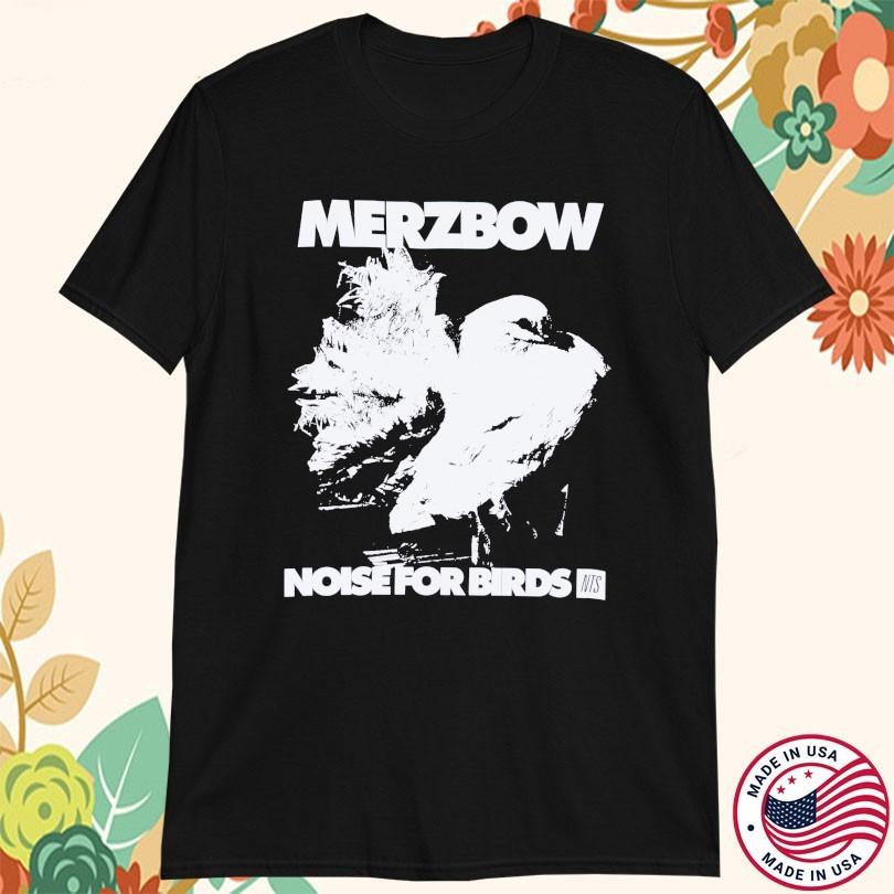 

НОВИНКА Merzbow X NTS Noise For Birds Тяжелый Хлопок Черный S-5XL Футболка EN800 Унисекс Футболка L
