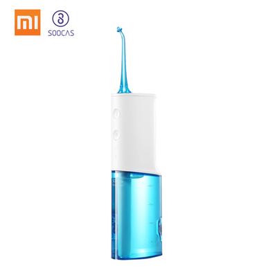 Soocas Munddusche W3 Tragbare Wasser Dental Flosser Wasserstrahl Reinigung Zahn Zahnstocher Mundstück Prothese Reiniger Zähne Pinsel
