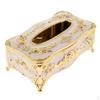 Acrylic Tissue Box Luxurious Rose Napkin 35x12mm