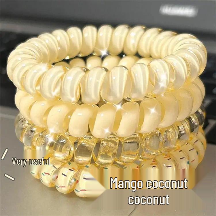 Elastic Hair Ties - No-Pull, Versatile & Stylish for 2024