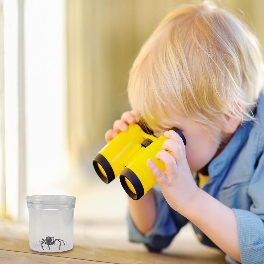 LEDMOMO Malá klec na hmyz 6 kusů Lupa Pozorovatel hmyzu Pouzdro na hmyz s lupou Krabička Lupa Mikroskop Lupa Lupa Průzkum přírody