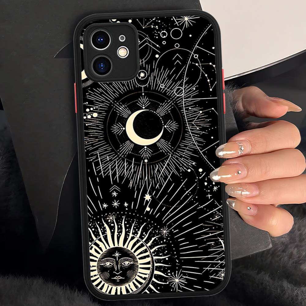 

Чехол для телефона с изображением Луны Ведьмы, Таинственного Тотема, для IPhone 16e 16 15 14 13 12 11 Pro Max X XS MAX Plus Spuerstar, Матовый Чехол iphone 15 pro