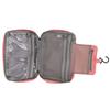 Travel Hanging Toiletry Bag Travel Cosmetic Bag Folded Hanging Toiletry Wash Organizer Pouch for Men Women Pink