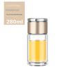 Mini Teacup with Double Layer Insulation and Tea-Water Separation – Portable Travel Glass