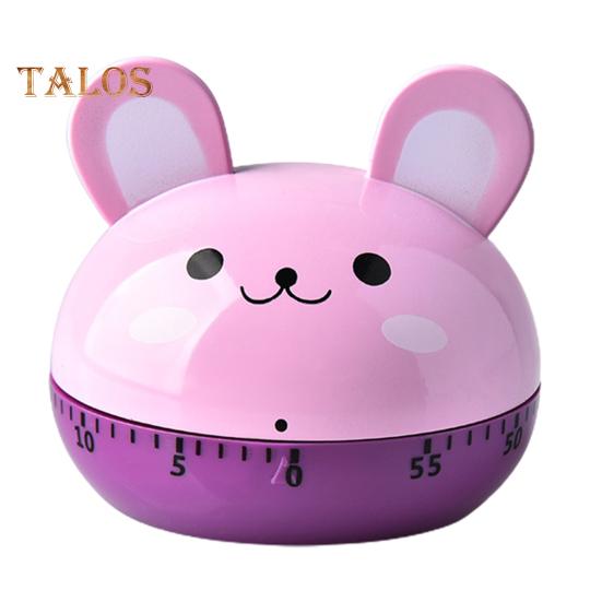 

Механический таймер, привлекательный, повышает эффективность, прост в эксплуатации, модный, механический таймер для выпечки с мультяшным кроликом и цыпленком