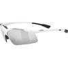 Uvex Sportstyle 223 White Sunglasses with Mirror Silver