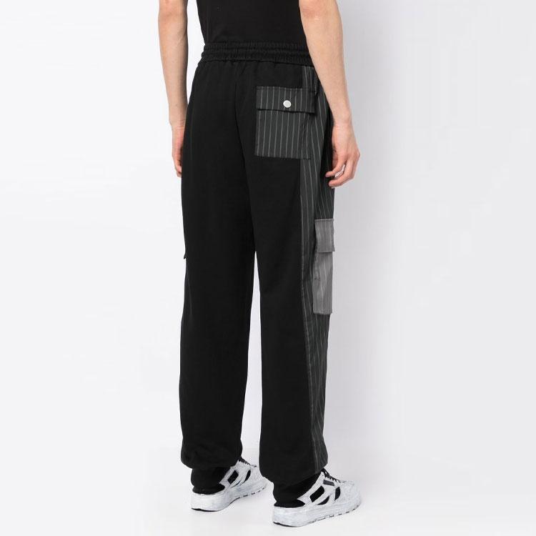 Feng Chen Wang Cargo Panelled Trousers FMS15TR11BLACK