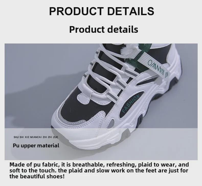 Sapatos de Inverno de Cano Alto Femininos com Forro de Veludo para Esportes de Neve