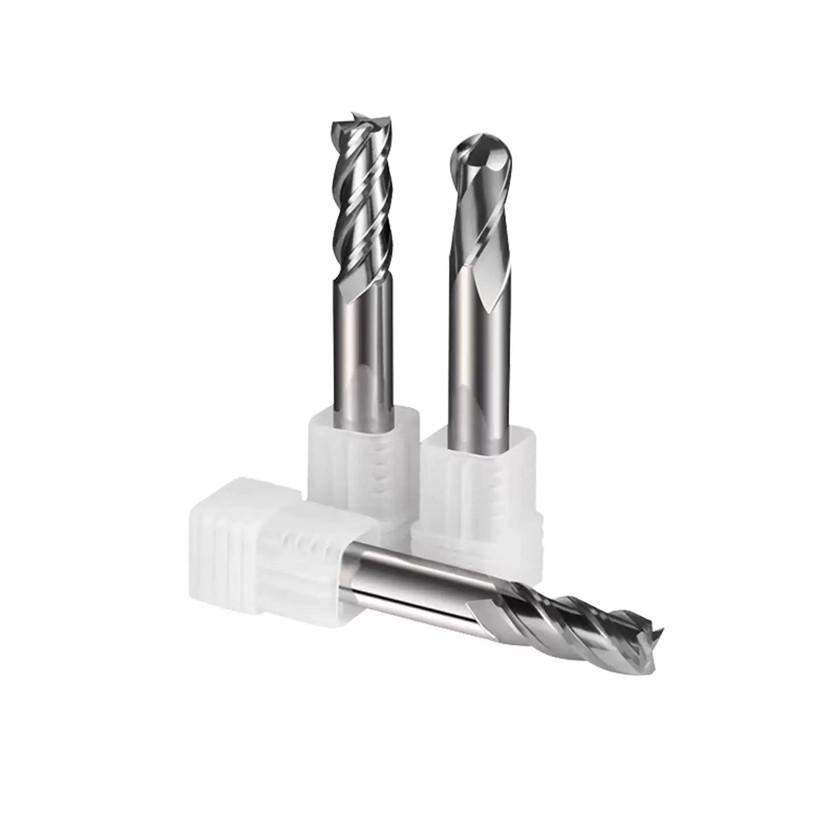 65° Metal Ceramic Flat-Bottom End Mill/Ball Nose End Mill/High-Gloss Mirror Face Mill