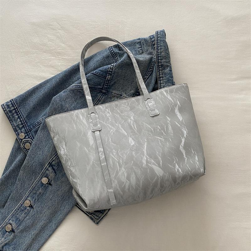 Large-Capacity Handbag Bag Women'S Fashion Foreign Shoulder Bag Trendy And Beautiful Leisure Commuter Tote Bag