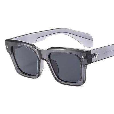 Kwadratowe Eleganckie Okulary Przeciwsłoneczne Kobiety Mężczyźni Marka Projektant Moda Okulary Słoneczne Damskie Męskie Klasyczne Punkowe Lustrzane