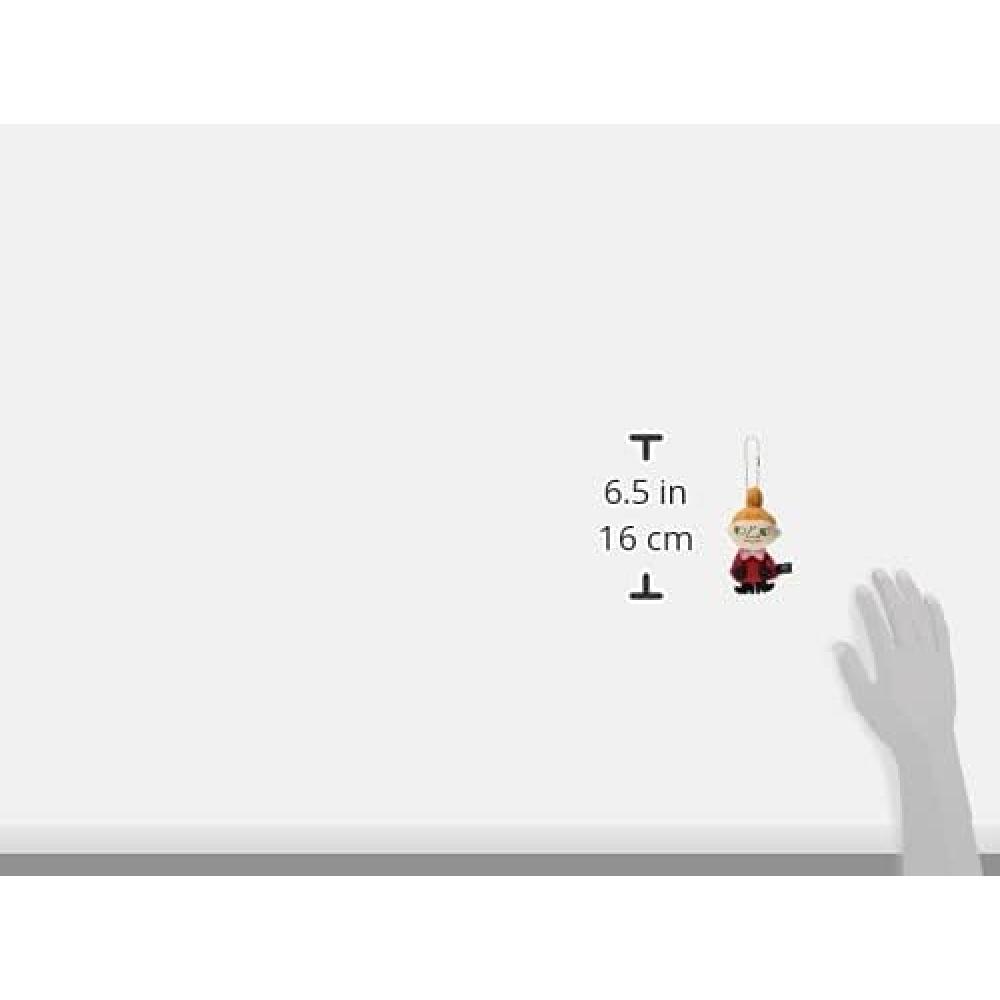 Sekiguchi Moomin Mascot Grinning Little Me Plush Toy Height Approx 10.5 Cm 562862 Little My Mascot