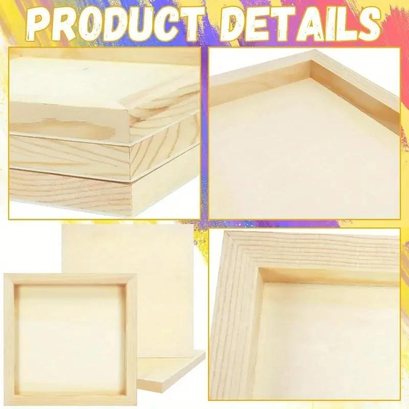 Top Quality 3D Wooden Hexagonal Painting Tray for 9/16 Puzzle Pieces Solid Toy Storage Organizer Creative Craft Storage Solution