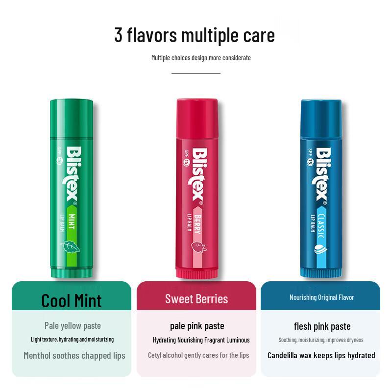 Blistex Sweet Berry Lip Balm SPF15 Twin Pack