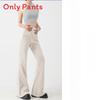 Womens High Waist Relaxed Cotton Casual Pants With Pockets For Spring Autumn Wear