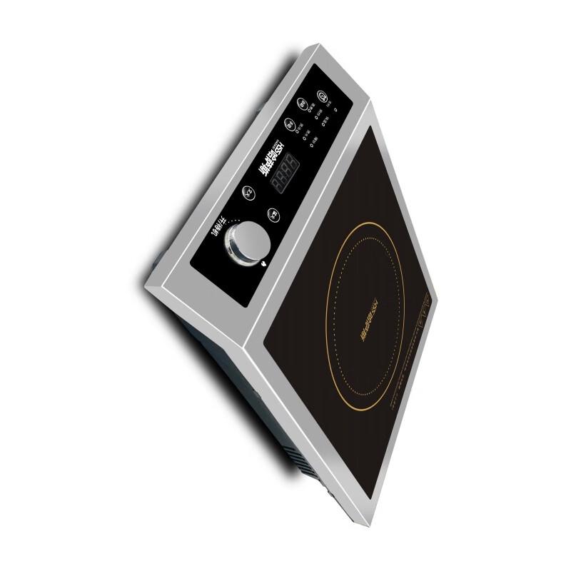 ZISIZ HSS-3500F Commercial Tabletop Concave Induction Cooker