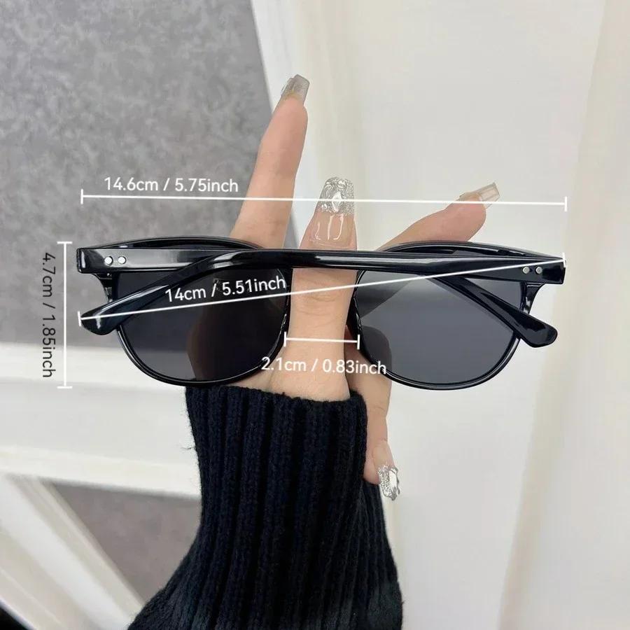 Óculos de Sol da Moda Mulheres Homens Quadrado Plástico Vintage Elegante Oversized Senhoras Óculos de Sol Retrô Férias