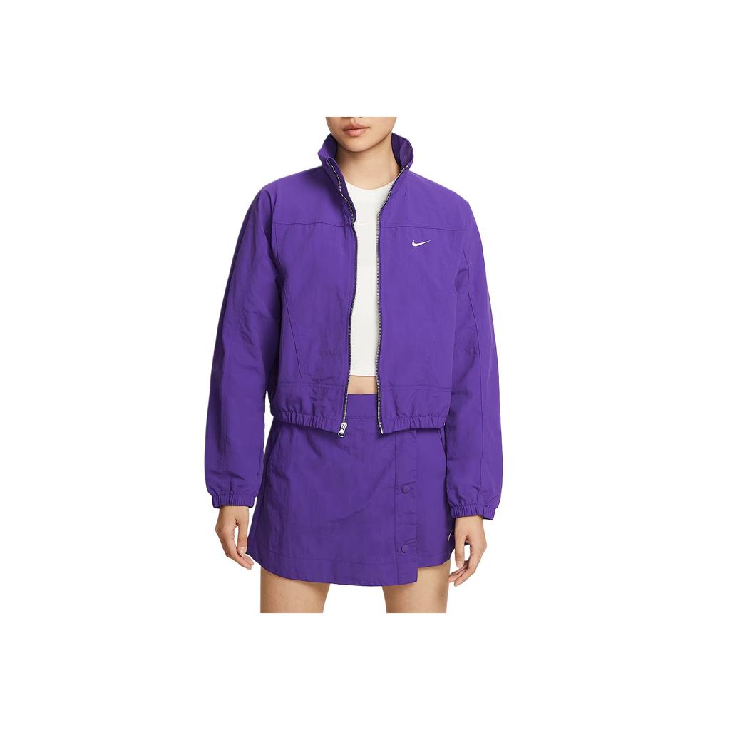 Nike Sportswear Everything Repel Comfortable Minimalist Stand Collar Long Sleeve Jacket Women Jackets HJ1000-547