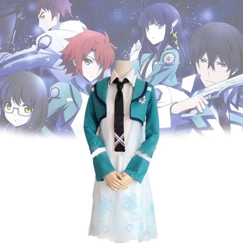Hochwertiges Cosplay-Kostüm für Damen Mahouka Koukou Uniform Anime-Kleidung
