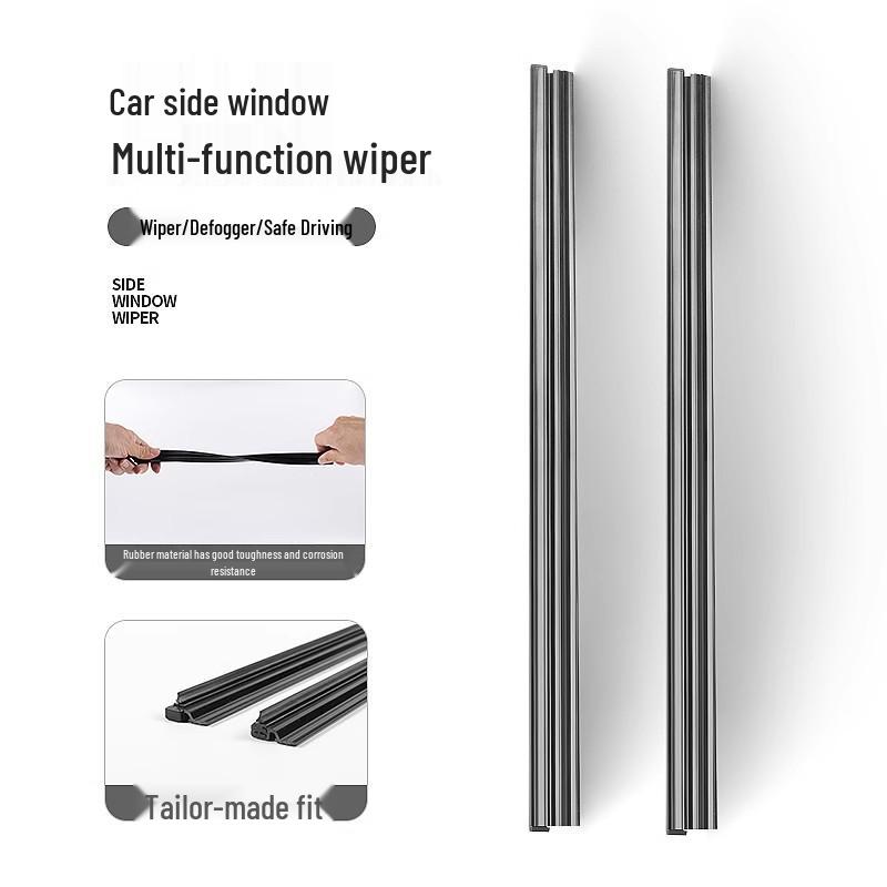 

Вей Ланьшань Дворник бокового стекла автомобиля: Двойное лезвие скребка для дождезащитных и противотуманных свойств