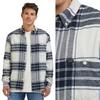 Lee Riveted Shirt Black Loose Shirt Checked Thick Cotton Relaxed XXL