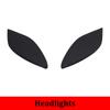 Car Headlight Taillight Front Fog Lights Lamp Film Trim Sticker Protective For SEAT Leon León Mk2 1P 2008-2012 Car Accessories