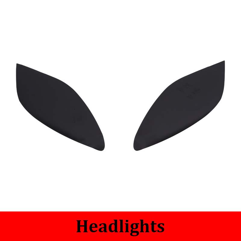 Car Headlight Taillight Front Fog Lights Lamp Film Trim Sticker Protective For SEAT Leon León Mk2 1P 2008-2012 Car Accessories