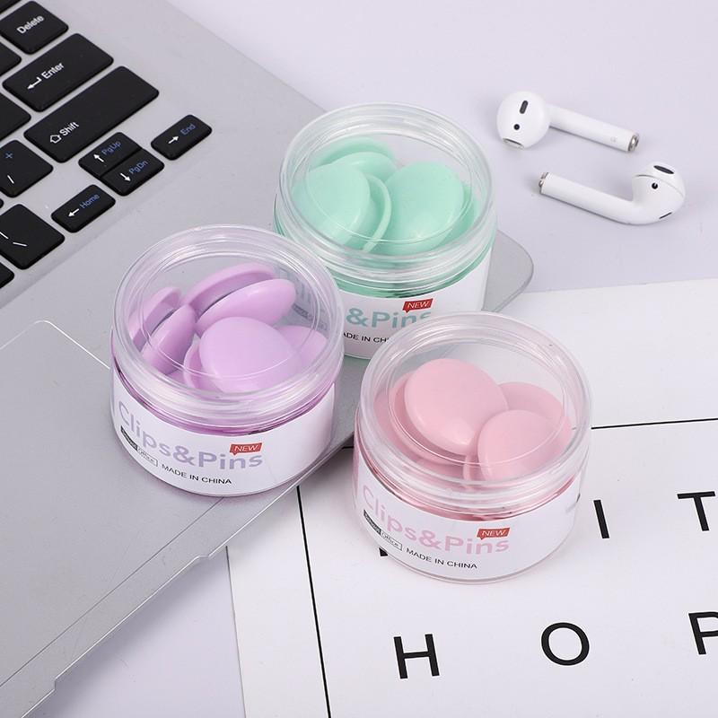 

Креативний набір різнокольорових скріпок-макаронів з магнітною застібкою, гумками та кнопками