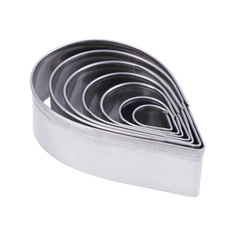 Stainless Steel Peony Flower Fondant Mold Set