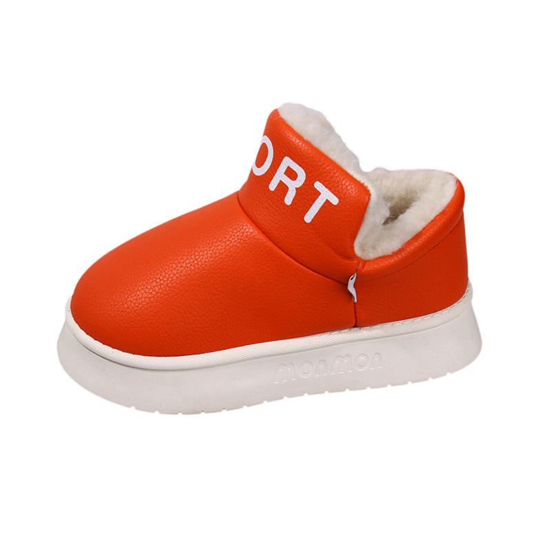 2025 new shoes winter warm and fleece Korean version fleece thickened waterproof home outdoor women's winter shoes and boots