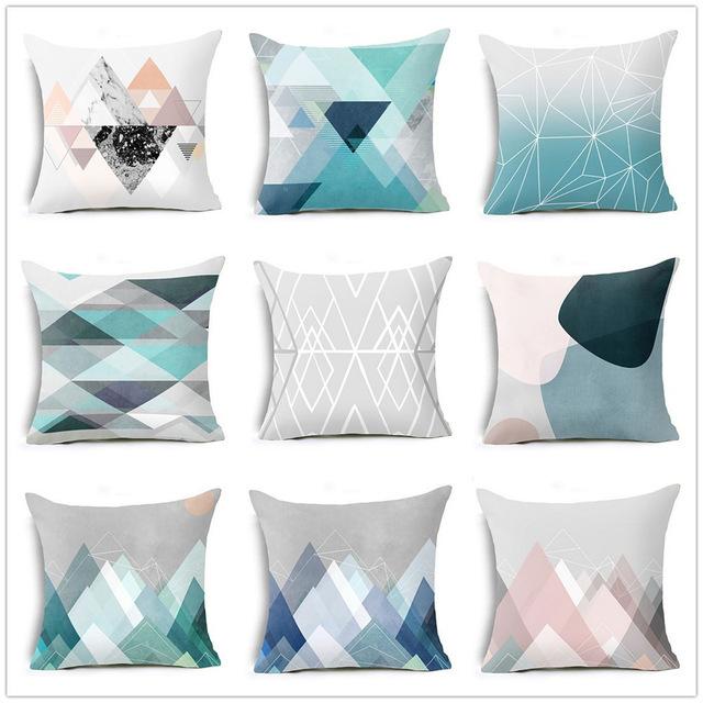 Simple and Modern Sofa Pillow Cushion Living Room Cushion Pillow Cover