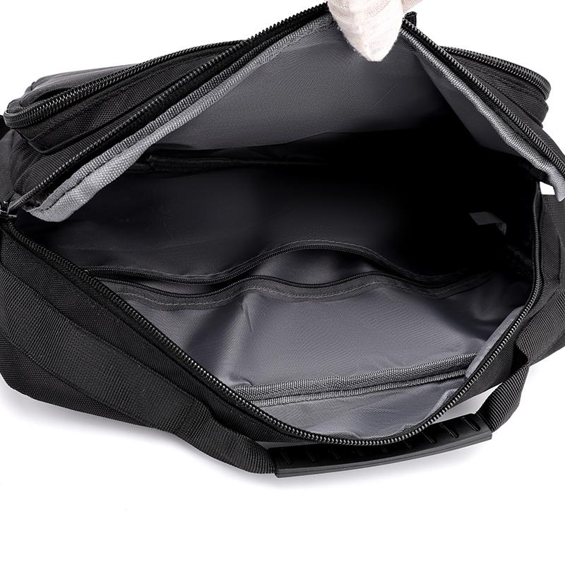 Men's Business Crossbody Shoulder Bag – Large Capacity Waterproof Sling with Multi-Pocket Design for Daily Use