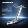 Limnyves Trailer Hitch Pin and Clip, 5/8" Diameter Heavy Duty Trailer Hitch, 2" Diameter Receiver Hitch Ball Mount