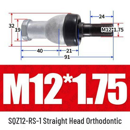 Bent Rod End Joint Bearing with Ball Joint SQ/SQZ5 - Sizes 6 to 22-RS