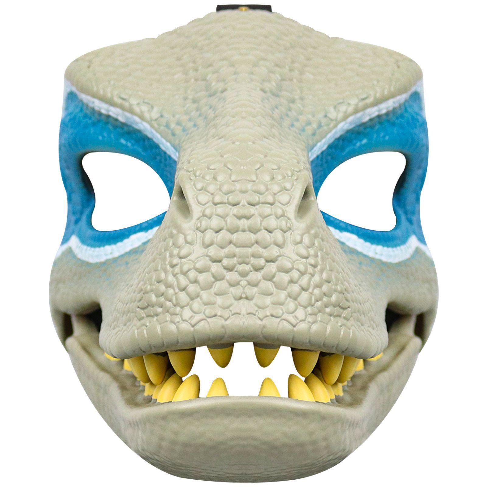 

Маска динозавра-раптора белый