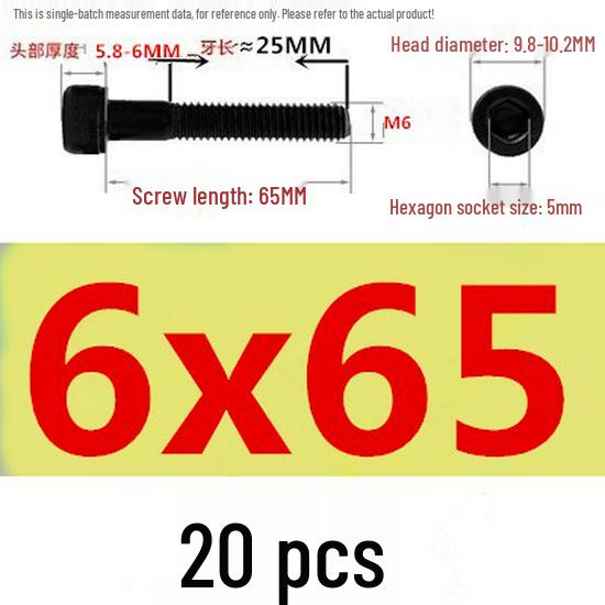 High-Strength Grade 12.9 Internal Hex Head Screws M1.4-M20