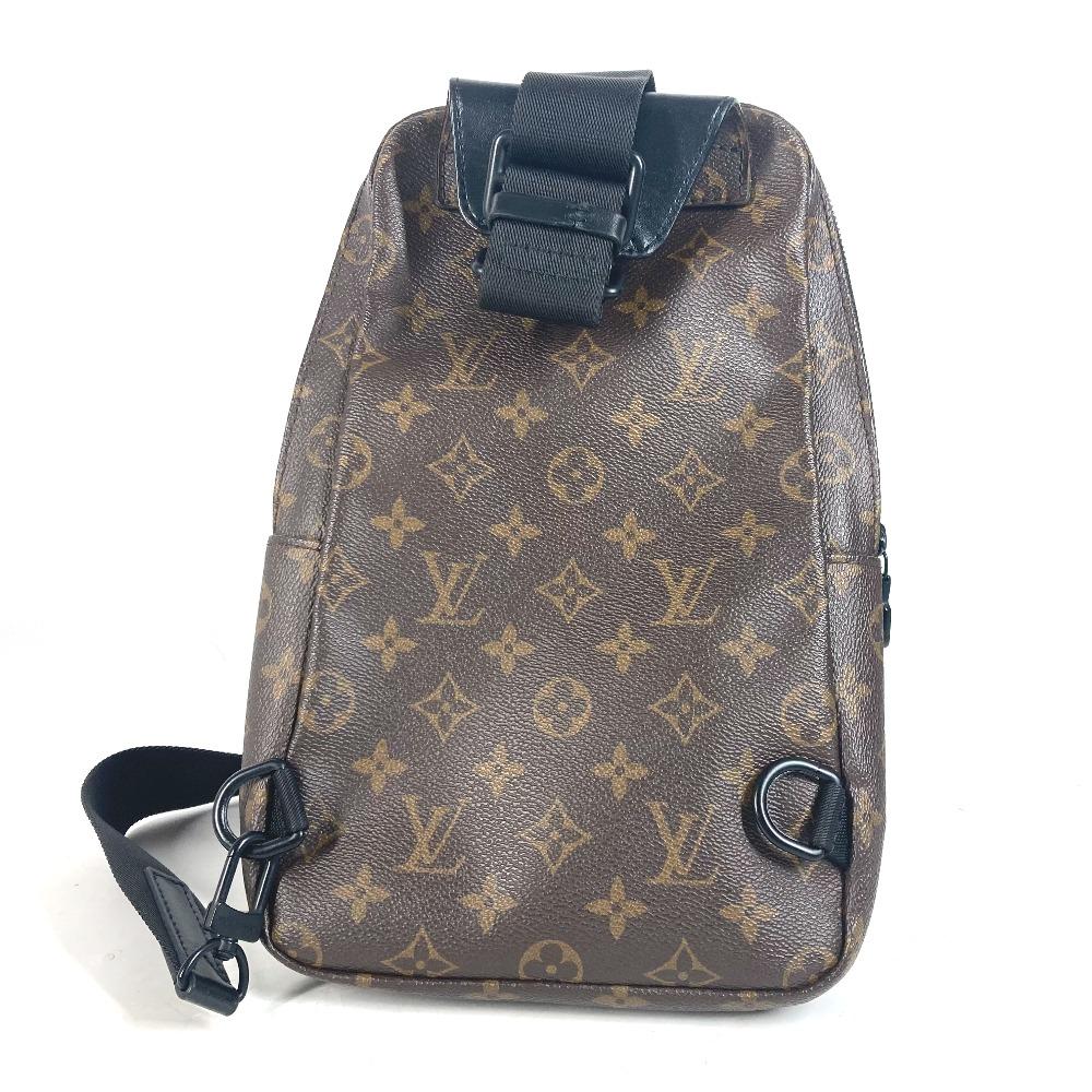 Louis Vuitton  M45897  MonogramMacassar Avenue sling bag crossbody bag body bag