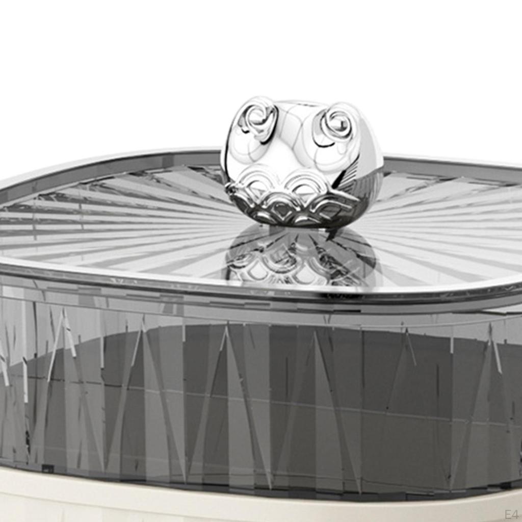 Dzielona taca do serwowania Organizer do przechowywania suchej żywności Talerz z pokrywką Orzechy Cukierki