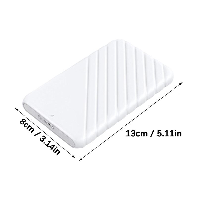 USB3.0 2.5inch Externally Hard Drive Enclosure Easy Installation Hard Drive Disk Box Enclosure 5Gbps Data Transfer