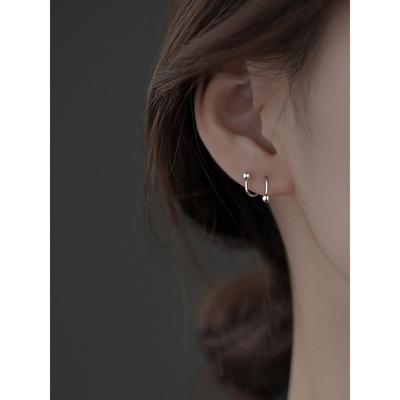 Spring Stud Earrings Women's Summer New Korean Version Simple Light Luxury Niche Earrings Earrings