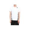 M Bos Tech Round Neck Comfortable Casual Short Sleeve T-Shirt Men Tops White GJ2696