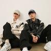 New MLB MONOGRAM Collection New York Yankees Baseball Jacket Unisex Dark Cream 3AJPM0444-50CRD