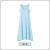 Black Slim-fitting Sleeveless Chest Pad Long Dress Women's Summer Popular New Skirt Slim Small Black Dress