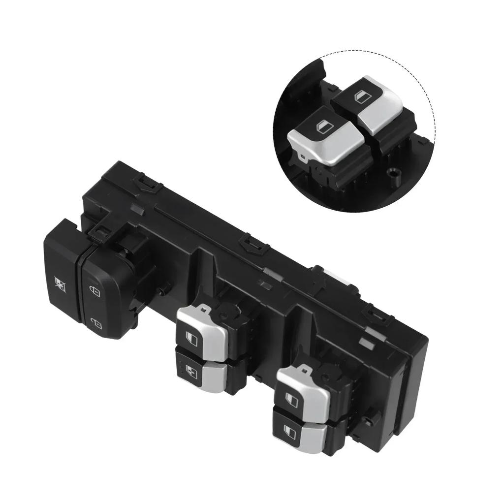 Door Glass Lift Control Switch Front Left Front Left Main Switch Button Placement On Vehicle Number Of Pieces