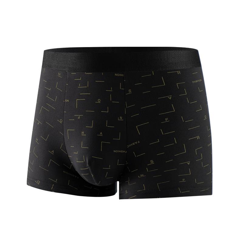 Summer Men's Underwear Men's Four Cornered Shorts Teenagers' Flat Cornered Shorts