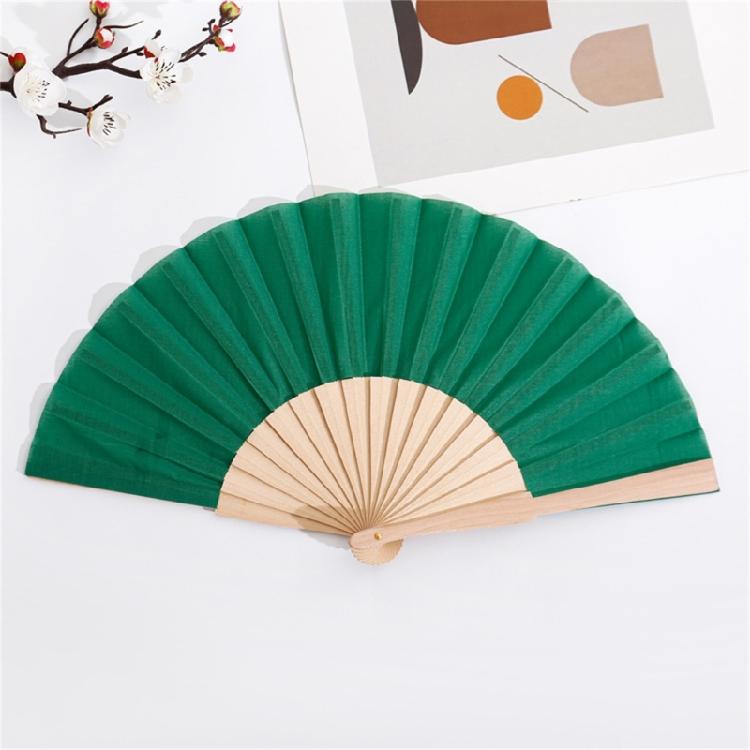 Elegant Foldable Fan With Single Color Silk Cover Practical Craftsmanship Perfect For Important Gatherings