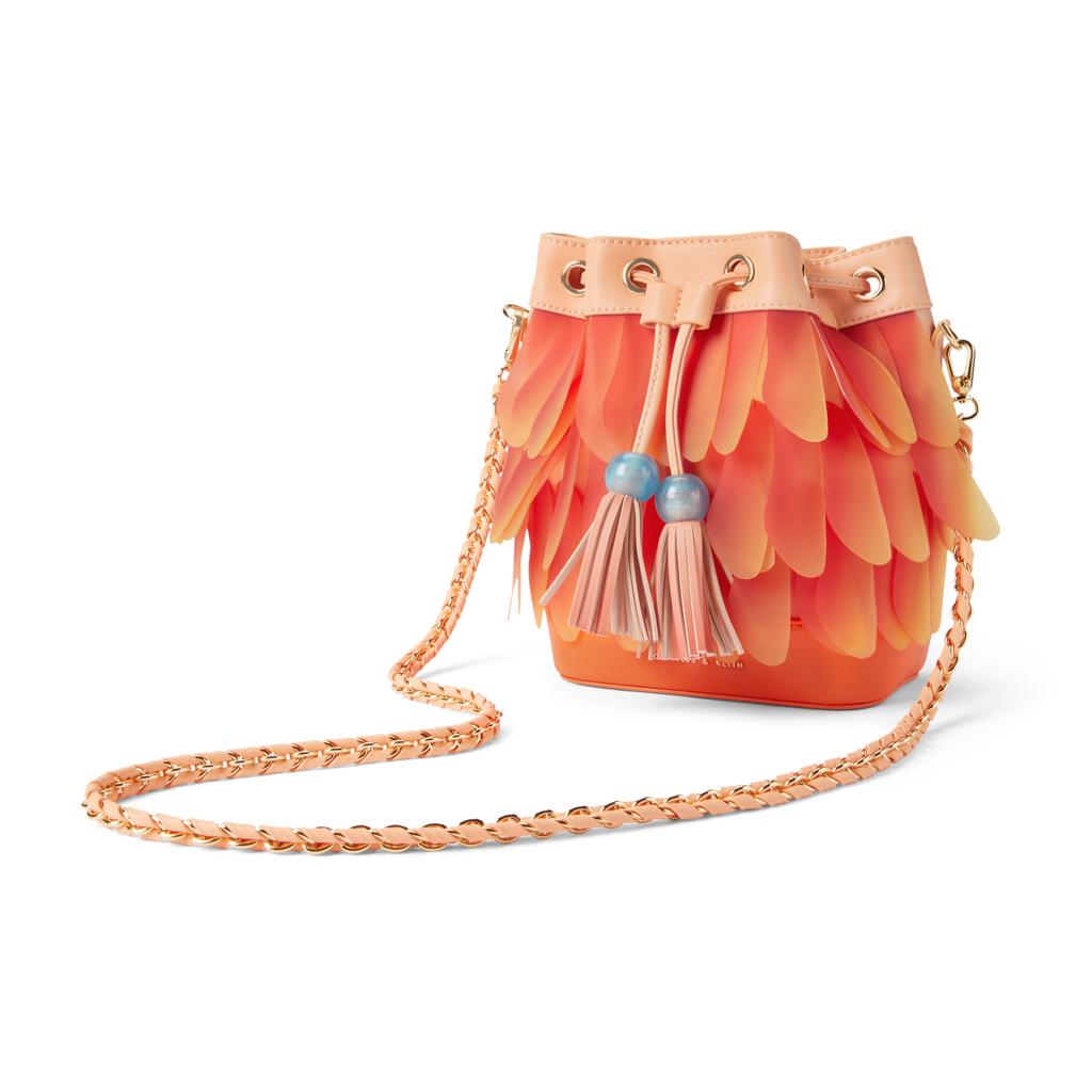 New CHARLES&KEITH Glory Of Kings Collaboration Series Fabric Lantern Bag, Shoulder Bag Medium Size Women's Multicolor CK2-10782164