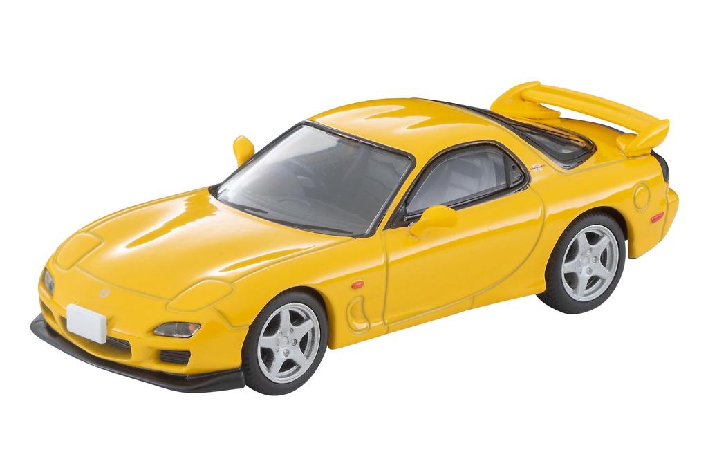 Tomytec Tomica Limited Vintage Neo LV-N267d Mazda RX-7 Type R Bathurst R (Yellow) 2001 Model, Completed