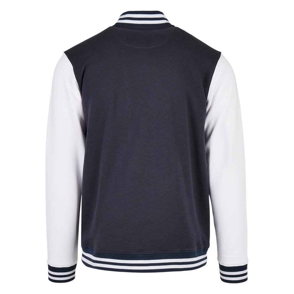 Build Your Brand Mens Basic Varsity Jacket