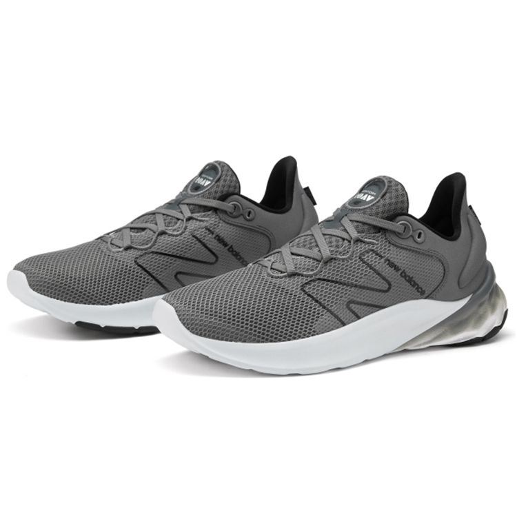 New Balance Sneakers da uomo Fresh Foam Roav v2 Castlerock Grigio Bianco MROAVSG2